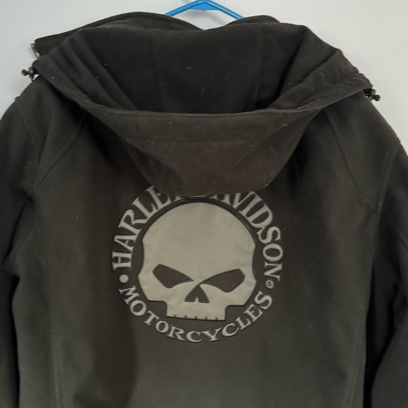 Harley Davidson Willie G Fleece Riding Jacket with Hood 2XL - Picture 3 of 9